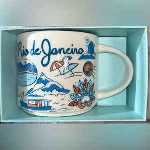 Starbucks Been There Series Rio De Janeiro Collectable Mug